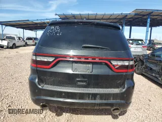 2016 Dodge Durango R/T with VIN 1C4SDHCT5GC502576, listed as a Copart auction lot 42553045 with 107,329 mi miles and Salvage title. Bid and sale history available at DreamBid. Image 6.