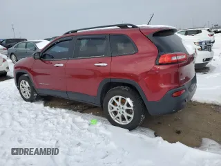 2017 Jeep Cherokee Sport with VIN 1C4PJMAB6HW647336, listed as a Copart auction lot 41542075 with 128,569 mi miles and Clean Title. Bid and sale history available at carsss.com. Image 2.