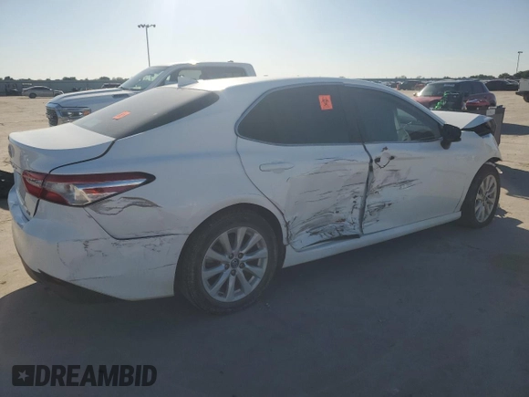 2019 Toyota Camry LE with VIN 4T1B11HK9KU267193, listed as a Copart auction lot 54120105 with Not Provided miles and Clean Title. Bid and sale history available at carsss.com. Image 3.