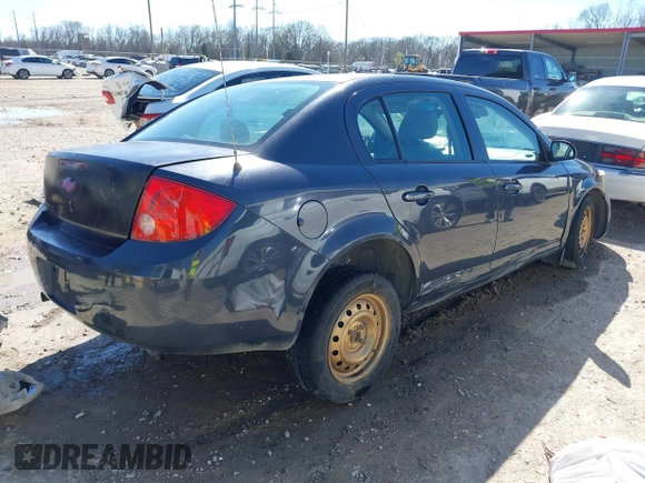 2009 Chevrolet Cobalt with VIN 1G1AS58H697104561, listed as a IAAI auction lot 41683986 with 217,913 mi miles and . Bid and sale history available at DreamBid. Image 4.
