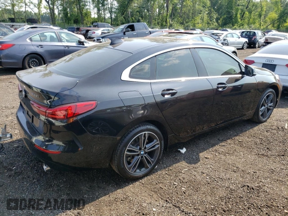 2021 BMW 2 Series 228i xDrive with VIN WBA73AK01M7H14662, listed as a Copart auction lot 58526273 with 18,460 mi miles. Bid and sale history available at carsss.com. Image 3.