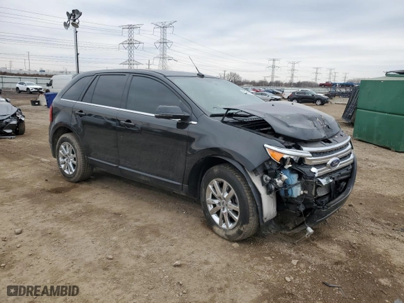 2014 Ford Edge Limited with VIN 2FMDK4KC3EBA91342, listed as a Copart auction lot 47454535 with 174,407 mi miles and Salvage Title. Bid and sale history available at carsss.com. Image 4.