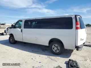 2012 Chevrolet Express Passenger 1LT with VIN 1GAZG1FG4C1122994, listed as a Copart auction lot 85922924 with 171,161 mi miles and Salvage Title. Bid and sale history available at carsss.com. Image 2.
