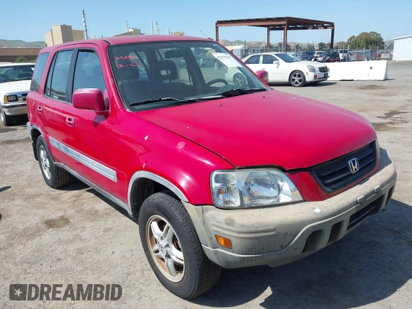 1999 Honda CR-V EX with VIN JHLRD1860XC030573, listed as a IAAI auction lot 42175367 with 182,192 mi miles. Bid and sale history available at carsss.com. Image 1.