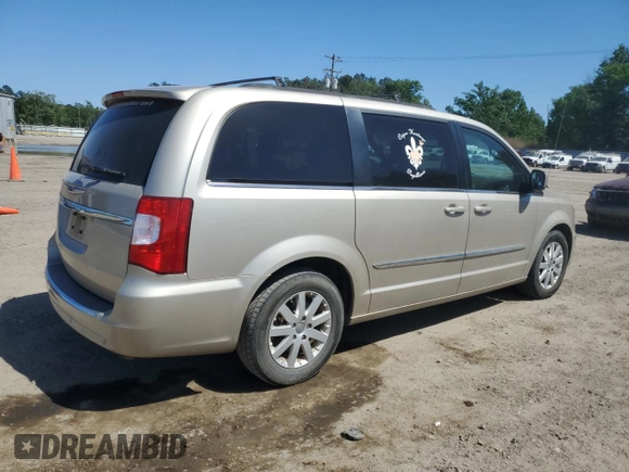 2013 Chrysler Town & Country Touring with VIN 2C4RC1BG4DR711405, listed as a Copart auction lot 52536865 with 163,040 mi miles and Salvage Title. Bid and sale history available at carsss.com. Image 3.