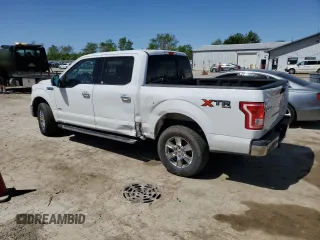 2016 Ford F-150 XLT with VIN 1FTEW1EP4GFC86099, listed as a Copart auction lot 55831775 with 104,243 mi miles and Salvage title. Bid and sale history available at DreamBid. Image 2.
