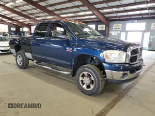 2007 Dodge 2500 Laramie with VIN 1D7KS28A57J606920, listed as a Copart auction lot 51732225 with 229,601 mi miles and Clean Title. Bid and sale history available at carsss.com. Image 4.