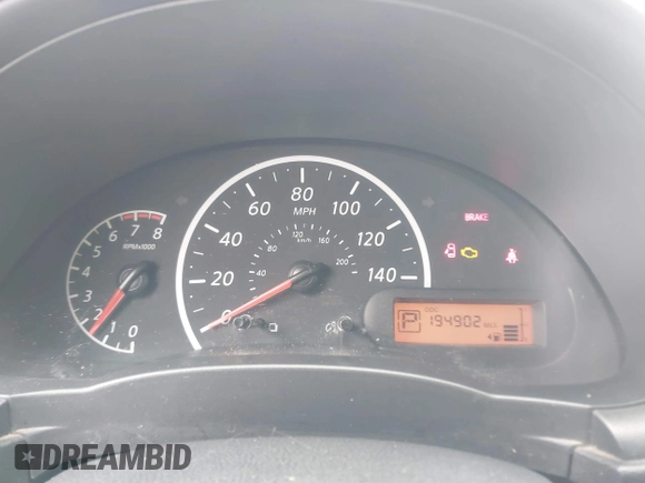 2016 Nissan Versa S Plus with VIN 3N1CN7AP4GL906168, listed as a IAAI auction lot 41562501 with 194,902 mi miles. Bid and sale history available at carsss.com. Image 7.