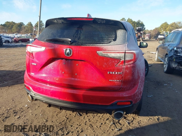 2023 Acura RDX Advance с VIN 5J8TC2H86PL018961, выставлен на аукционе IAAI как лот 41164608 с пробегом 8 916 миль миль и . История ставок и продаж доступна на DreamBid. Изображение 16.