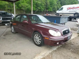 2003 Hyundai Sonata GLS with VIN KMHWF35H43A869994, listed as a Copart auction lot 54252335 with 50,203 mi miles and Salvage Title. Bid and sale history available at carsss.com. Image 4.