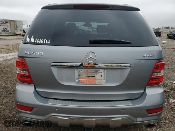 2010 Mercedes-Benz M 550 with VIN 4JGBB7CB1AA603927, listed as a Copart auction lot 85258314 with 50,689 mi miles and Clean Title. Bid and sale history available at DreamBid. Image 6.