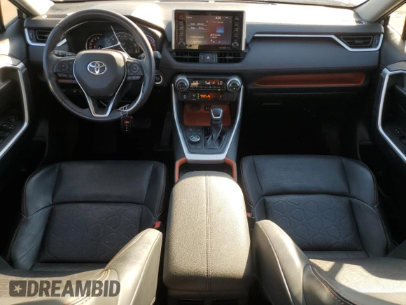 2019 Toyota RAV4 Adventure with VIN 2T3J1RFV3KC008618, listed as a Copart auction lot 74594424 with 41,722 mi miles and Salvage title. Bid and sale history available at DreamBid. Image 8.