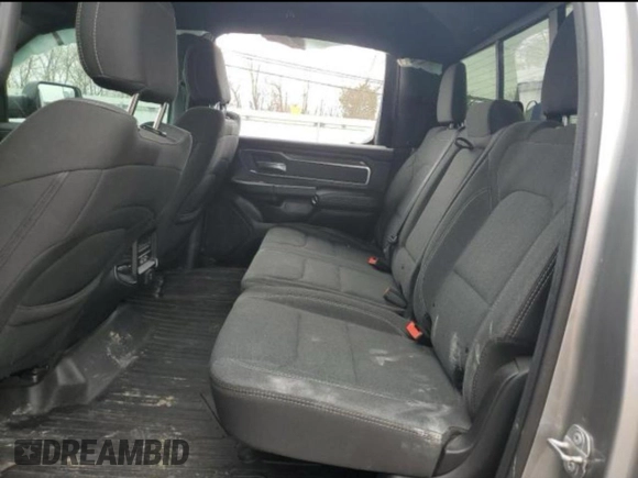 2019 Ram 1500 Big Horn with VIN 1C6SRFFTXKN668081, listed as a Copart auction lot 60136735 with 108,309 mi miles and Salvage title. Bid and sale history available at DreamBid. Image 5.