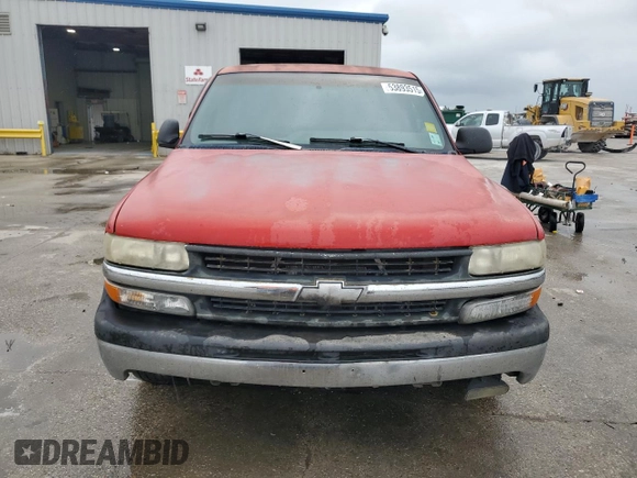 2000 Chevrolet Silverado 1500 with VIN 1GCEC14W7YZ155332, listed as a Copart auction lot 53893515 with Not Provided miles and Salvage Title. Bid and sale history available at DreamBid. Image 5.