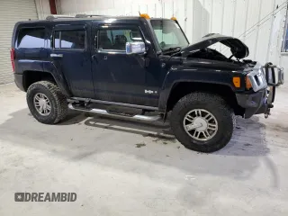 2006 Hummer H3 with VIN 5GTDN136768115805, listed as a Copart auction lot 83317704 with 119,172 mi miles and Salvage Title. Bid and sale history available at DreamBid. Image 4.