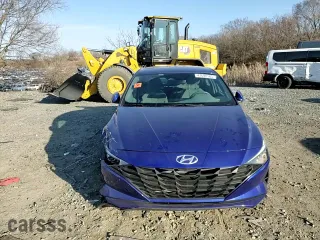 2022 Hyundai Elantra SEL with VIN KMHLM4AG0NU350373, listed as a Copart auction lot 47698185 with 34,751 mi miles and Salvage Title. Bid and sale history available at carsss.com. Image 11.