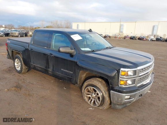 2015 Chevrolet Silverado 1500 LT with VIN 3GCUKREC6FG234389, listed as a IAAI auction lot 41008340 with 120,718 mi miles. Bid and sale history available at carsss.com. Image 1.
