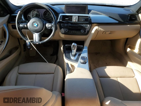 2015 BMW 3 Series 335i xDrive with VIN WBA3B9C52FF589204, listed as a Copart auction lot 74544134 with Not provided miles and Clean title. Bid and sale history available at DreamBid. Image 8.
