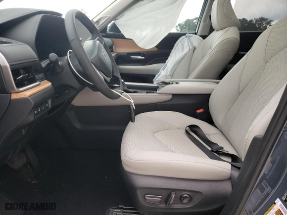 2024 Toyota Grand Highlander Hybrid XLE with VIN 5TDACAB59RS015469, listed as a Copart auction lot 56395104 with NaN miles and Salvage Title. Bid and sale history available at carsss.com. Image 7.