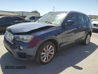 2016 BMW X3 xDrive28i with VIN 5UXWX9C58G0D66706, listed as a Copart auction lot 50105535 with 126,797 mi miles and Clean Title. Bid and sale history available at carsss.com. Image 1.