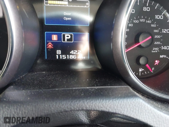 2016 Subaru Outback 2.5i with VIN 4S4BSBAC3G3361198, listed as a IAAI auction lot 42410822 with 115,186 mi miles and . Bid and sale history available at DreamBid. Image 15.