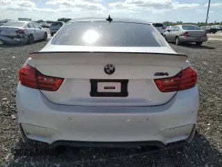 2015 BMW M4 with VIN WBS3R9C58FK330635, listed as a Copart auction lot 50525664 with 47,100 mi miles. Bid and sale history available at carsss.com. Image 6.