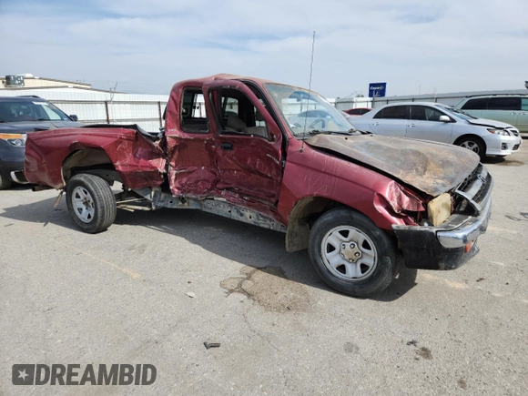 1999 Toyota Tacoma with VIN 4TAVL52N7XZ549666, listed as a Copart auction lot 58861885 with 326,363 mi miles and Salvage title. Bid and sale history available at DreamBid. Image 4.