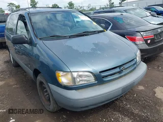 2000 Toyota Sienna LE z VIN 4T3ZF13C2YU215548, wystawiony jako IAAI lot #42417282 z przebiegiem 182 039 mil mil oraz . Historia ofert i sprzedaży dostępna na DreamBid. Obrazek 1.