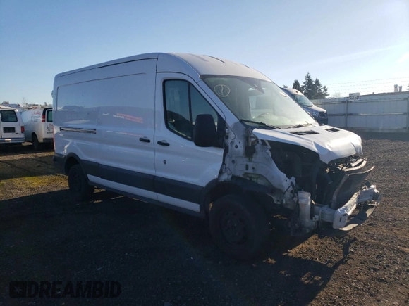 2016 Ford Transit Cargo z VIN 1FTYR2CG8GKB02965, wystawiony jako Copart lot #58747654 z przebiegiem 92 455 mil mil oraz Szkoda całkowita • Salvage title. Historia ofert i sprzedaży dostępna na DreamBid. Obrazek 4.
