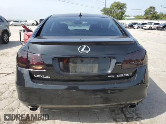 2008 Lexus GS 350 with VIN JTHCE96S680020906, listed as a Copart auction lot 65373444 with 139,850 mi miles and Clean Title. Bid and sale history available at carsss.com. Image 6.