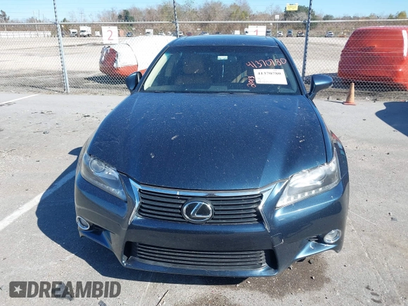 2013 Lexus GS with VIN JTHBE1BL2D5001360, listed as a IAAI auction lot 41370780 with 59,223 mi miles. Bid and sale history available at carsss.com. Image 12.