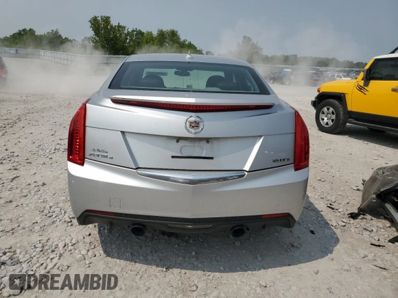 2013 Cadillac ATS z VIN 1G6AG5RXXD0125335, wystawiony jako Copart lot #59125695 z przebiegiem Nie podano mil oraz Czysty tytuł • Clean title. Historia ofert i sprzedaży dostępna na DreamBid. Obrazek 6.