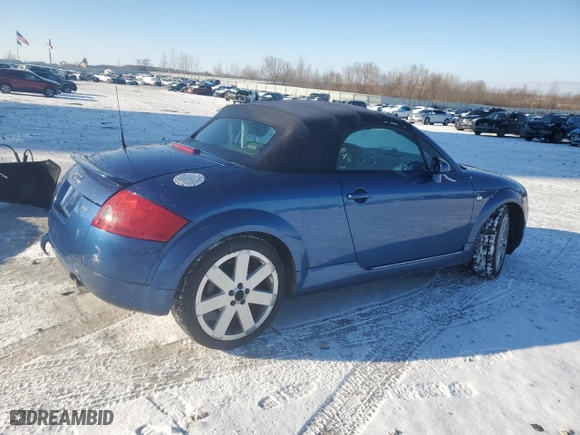 2003 Audi TT with VIN TRUUT28N631015532, listed as a Copart auction lot 86550814 with 73,093 mi miles and Clean Title. Bid and sale history available at carsss.com. Image 3.