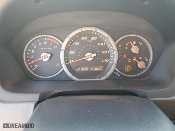 2007 Honda Pilot EX-L with VIN 5FNYF18577B023634, listed as a Copart auction lot 80378064 with 201,619 mi miles and Salvage Title. Bid and sale history available at carsss.com. Image 9.
