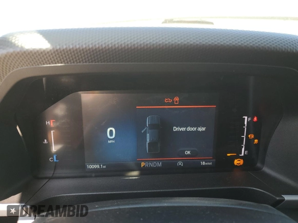 2024 Ford Ranger XL with VIN 1FTER4PH0RLE54615, listed as a Copart auction lot 61637625 with 10,099 mi miles and Salvage title. Bid and sale history available at DreamBid. Image 9.