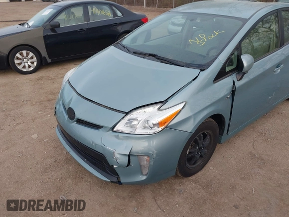 2013 Toyota Prius One z VIN JTDKN3DU2D5629440, wystawiony jako IAAI lot #41910246 z przebiegiem 136 767 mil mil oraz . Historia ofert i sprzedaży dostępna na DreamBid. Obrazek 6.
