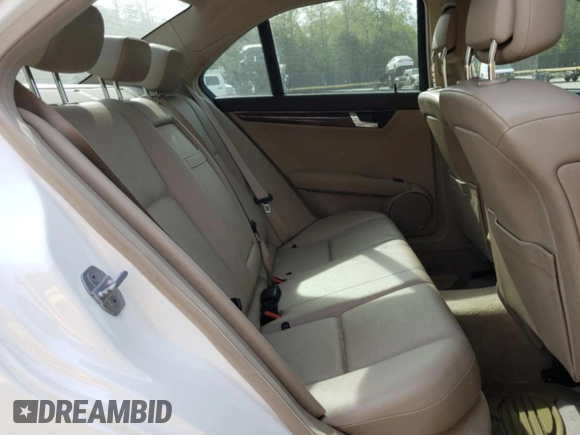 2011 Mercedes-Benz C 300 Sport with VIN WDDGF8BB1BR186307, listed as a Copart auction lot 54422265 with 98,377 mi miles and Salvage Title. Bid and sale history available at carsss.com. Image 10.