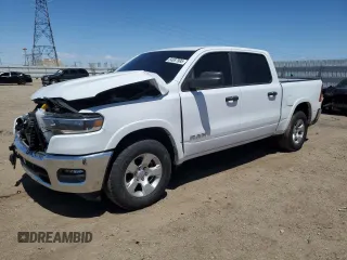 2025 Ram 1500 Big Horn with VIN 1C6RRFFG2SN509895, listed as a Copart auction lot 54887995 with 4,125 mi miles and Salvage title. Bid and sale history available at DreamBid. Image 1.