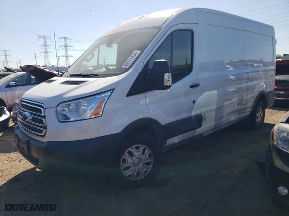 2016 Ford Transit Van with VIN 1FTBW2CG7GKB17441, listed as a Copart auction lot 69176434 with 84,299 mi miles and Salvage Title. Bid and sale history available at carsss.com. Image 1.