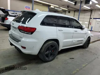 2017 Jeep Grand Cherokee SRT with VIN 1C4RJFDJ5HC939147, listed as a Copart auction lot 45664795 with 76,230 mi miles and Salvage Title. Bid and sale history available at carsss.com. Image 3.