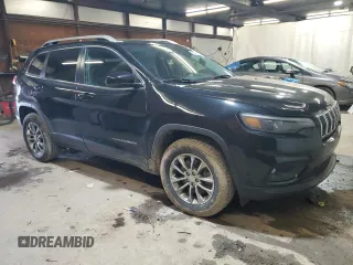 2021 Jeep Cherokee Latitude Lux with VIN 1C4PJMMX2MD205117, listed as a Copart auction lot 56460135 with 42,014 mi miles and Salvage title. Bid and sale history available at DreamBid. Image 4.