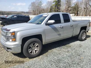 2015 Chevrolet Silverado 1500 LT with VIN 1GCRCREH9FZ180892, listed as a Copart auction lot 47657095 with 164,936 mi miles and Salvage Title. Bid and sale history available at carsss.com. Image 1.