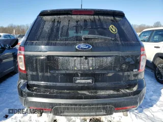 2013 Ford Utility Police Interceptor with VIN 1FM5K8AR8DGB16051, listed as a Copart auction lot 42011685 with 194,414 mi miles and Clean Title. Bid and sale history available at carsss.com. Image 6.