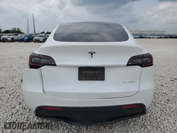 2020 Tesla Model Y Long Range z VIN 5YJYGDEE7LF010461, wystawiony jako Copart lot #55184315 z przebiegiem 88 285 mil mil oraz Szkoda całkowita • Salvage title. Historia ofert i sprzedaży dostępna na DreamBid. Obrazek 6.