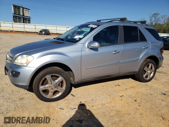 2006 Mercedes-Benz M 350 with VIN 4JGBB86E16A047315, listed as a Copart auction lot 52082345 with 85,411 mi miles and Salvage Title. Bid and sale history available at DreamBid. Image 1.