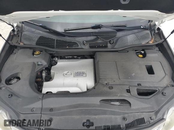 2012 Lexus RX 450h with VIN JTJZB1BA3C2408110, listed as a Copart auction lot 47745825 with 173,890 mi miles and Salvage title. Bid and sale history available at DreamBid. Image 12.