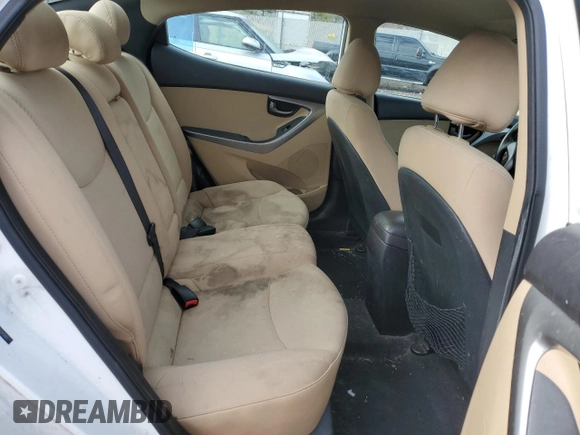 2013 Hyundai Elantra Limited with VIN 5NPDH4AE3DH341980, listed as a Copart auction lot 50738465 with 179,913 mi miles and Salvage Title. Bid and sale history available at DreamBid. Image 10.