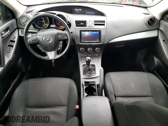 2013 Mazda 3 i Touring with VIN JM1BL1V83D1704908, listed as a Copart auction lot 49739855 with 178,206 mi miles and Salvage Title. Bid and sale history available at DreamBid. Image 8.