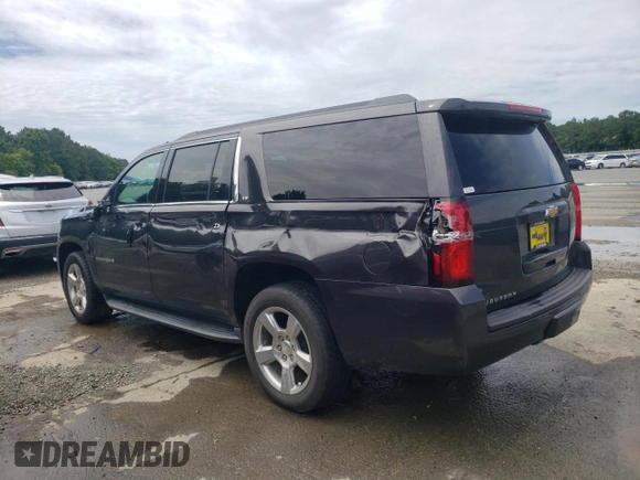 2016 Chevrolet Suburban LT with VIN 1GNSCHKC3GR312221, listed as a Copart auction lot 57445934 with 157,958 mi miles and Salvage Title. Bid and sale history available at carsss.com. Image 2.