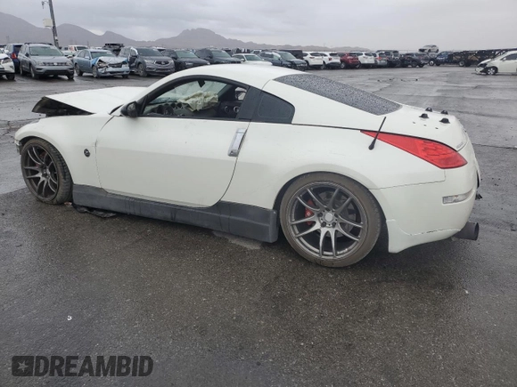 2004 Nissan 350Z Enthusiast with VIN JN1AZ34D94M102763, listed as a Copart auction lot 45170465 with 132,133 mi miles and Salvage Title. Bid and sale history available at DreamBid. Image 2.